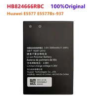 huawei 100 original hb824666rbc battery for huawei e5577 e5577bs 937 replacement batteria real capacity phone 3000mah akku