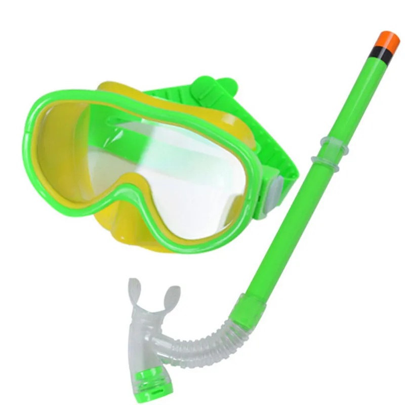 

Children Swimming Unisex For Snorkeling Fog Half Anti Tube Glasses Set Respiratory Diving Swim Scuba Mask Mask Dry Snorkel Kids