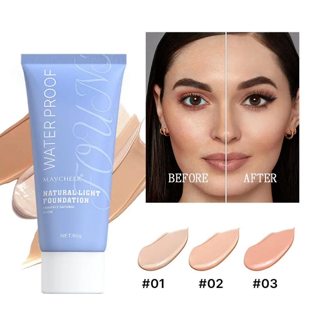 Жидкая основа MAYCHEER легкая многоразовая водонепроницаемая CALASSIC IVORY/NATURAL BEIGE/DARK