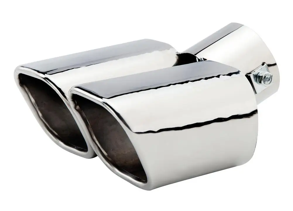 Изогнутый глушитель выхлопной трубы из нержавеющей стали 63 мм |