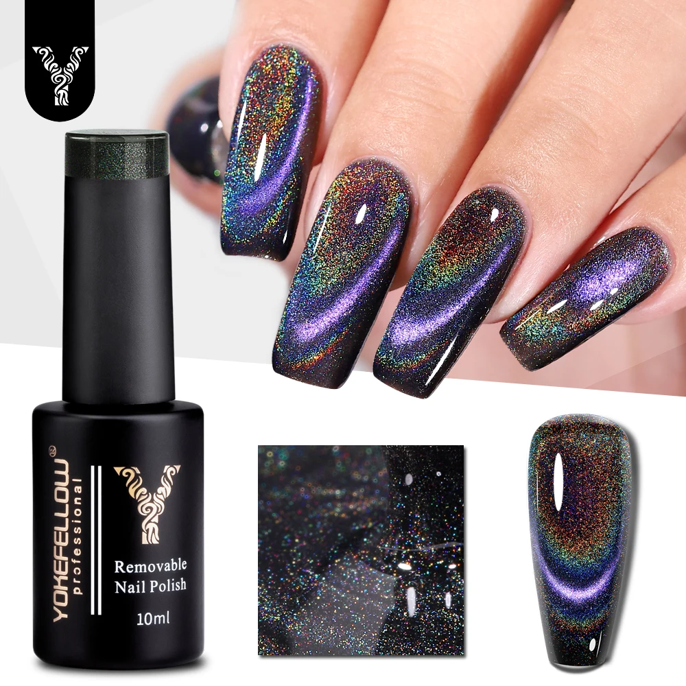 Магнитный Гель-лак для ногтей полуперманентный