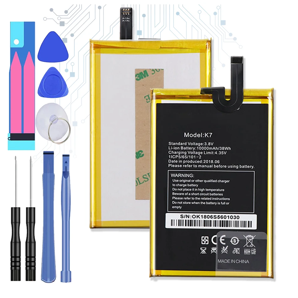 

10000mAh Replacement Battery For Oukitel K7 K 7