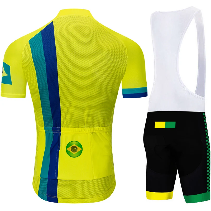 Лето 2022 Бразильская велосипедная Мужская куртка комплект из Джерси дорожная