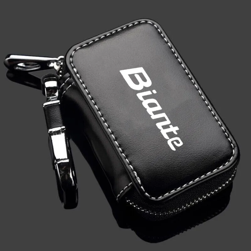 

Fashion Leather Key Bag Universal Key Case Car Keychain Key Wallet For Mazda Biante 2008-2011 2012 2013 2014 2015 2016 2017 2018