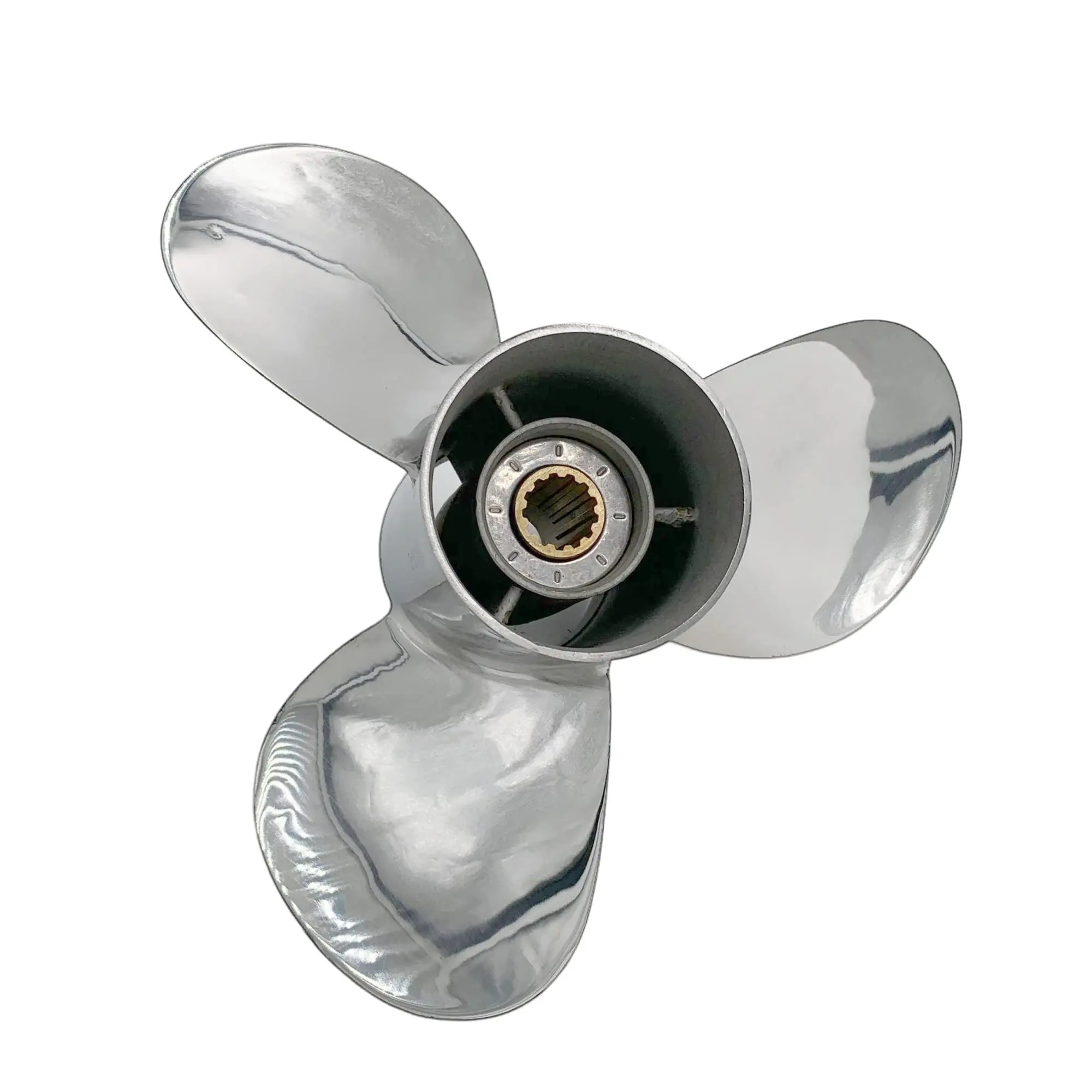 Лодочный пропеллер 11x15 подходит для Yamaha подвесной 25-60HP из нержавеющей стали Prop SS 13