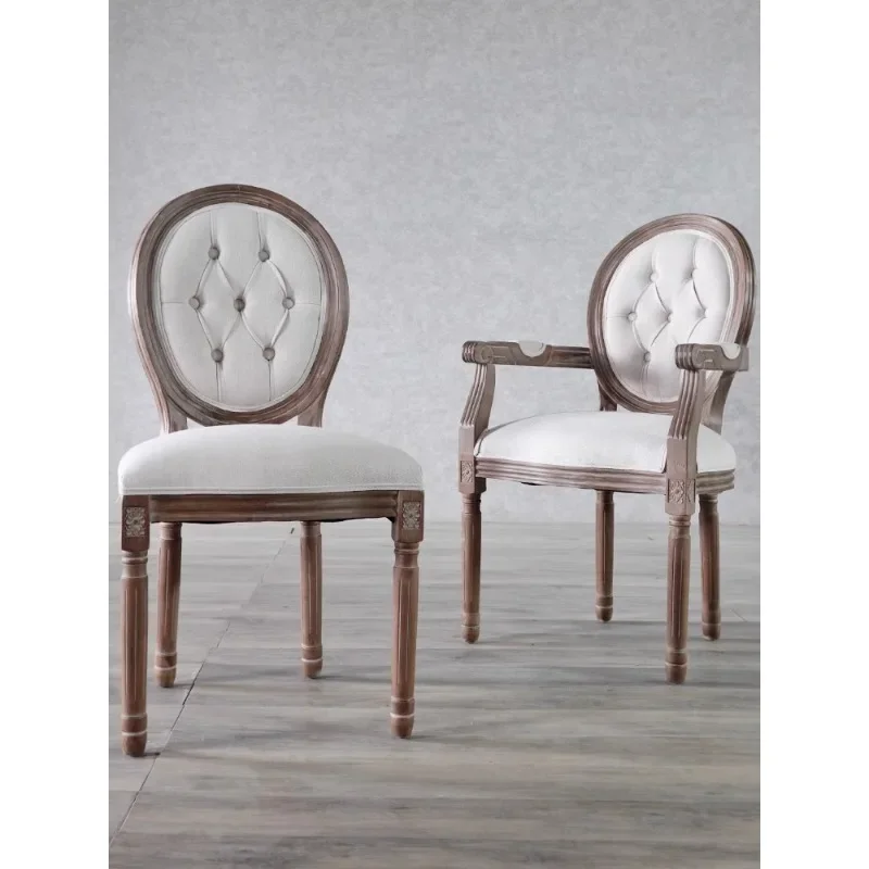 Бытовой обеденный стул стильный и простой современный ресторанный