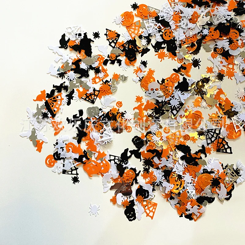 

Рассеиватель для вечерние НКИ на Хэллоуин, настольные блестки, рассеиватель, сцена, серия, Декор, блестки, конфетти, реквизит для фотографий,...