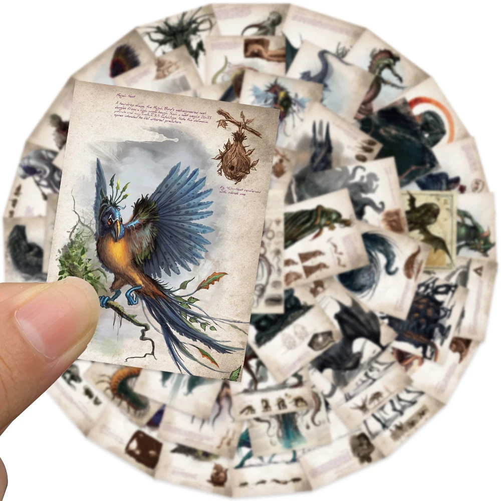 50 шт. Ктулху мифический монстр наклейки мультяшные игрушки для ноутбука