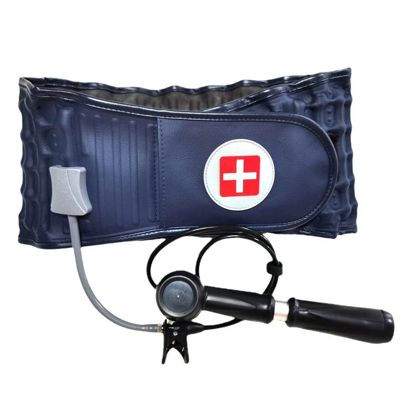 

Lumbar Decompression Belt Portable Lumbar Traction Device With Heating Pad Size For 29-49 Inches Waist Great Gift
