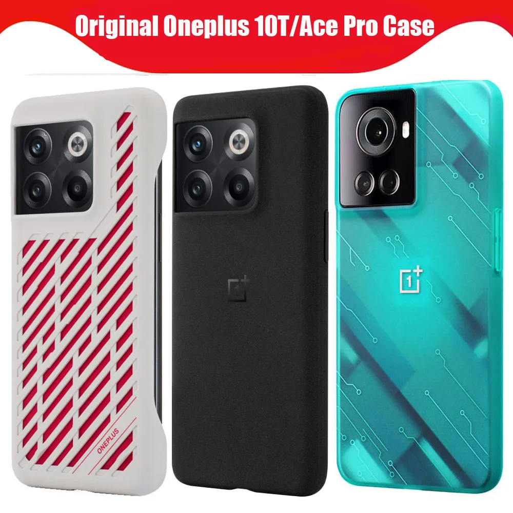 

Original Oneplus Ace Pro Case Oneplus 10T Case Glacier Mat Protective Sandstone Bumper Cover For OnePlus 10T/Ace Pro 5G OPO