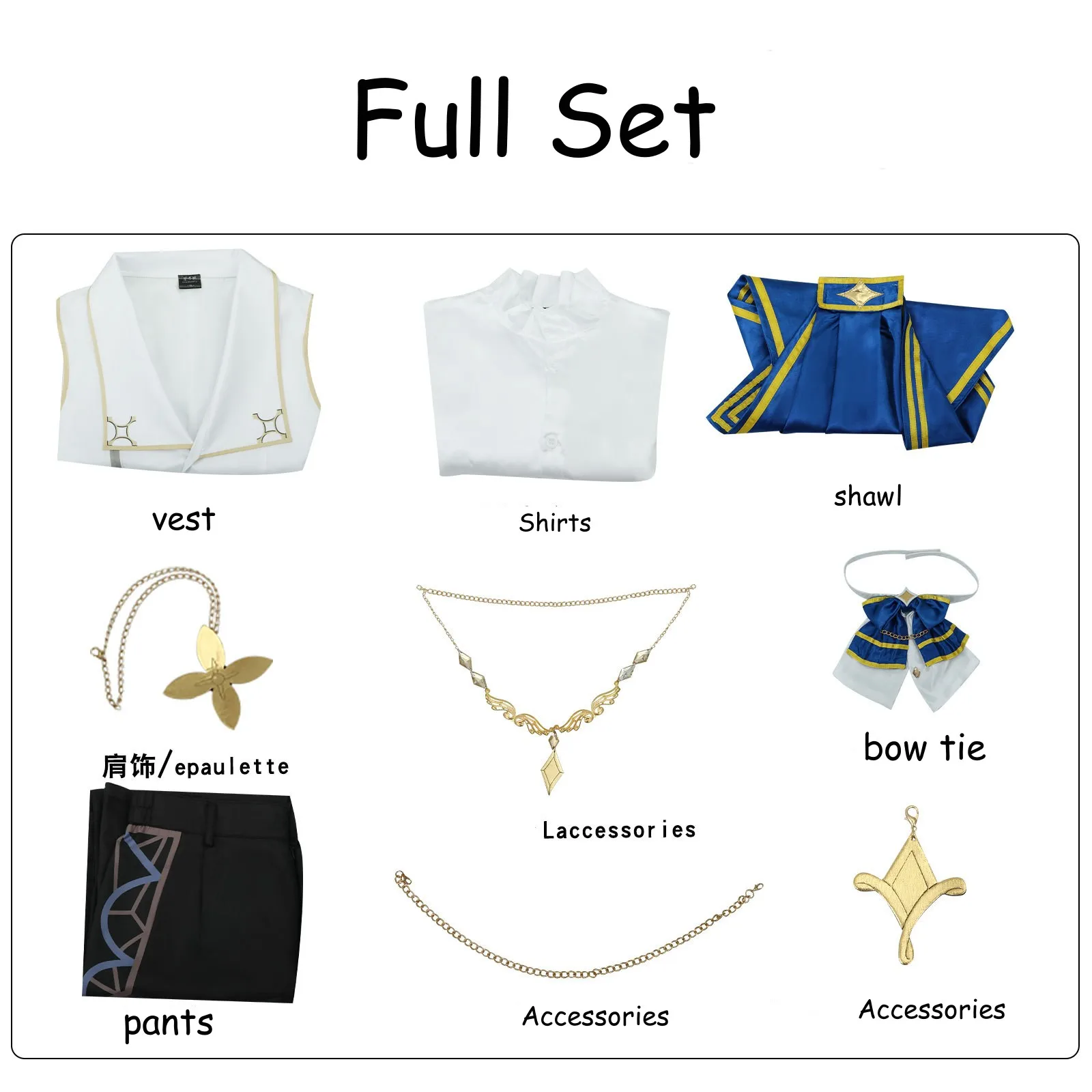 Новинка костюм для косплея Albedo игры Genshin Impact концерта парик и