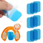 20 шт. 10 шт. гелевые подушечки для тренер Вес потери хип стимулятор мышц EMS брюшной полости из АБС-пластика, который поможет избавиться от Замена Массажер гелевый патч