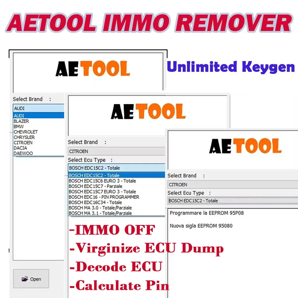 2024 Новый Toyolex4 Toyolex 4 для Denso Lexus и XDecoder 10 3 AETOOL Unlimited Keygen поддержка Win7/10 DTC Remover OFF