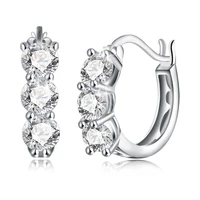 pte pop diamond set blockbuster multi color diamond sterling silver earrings