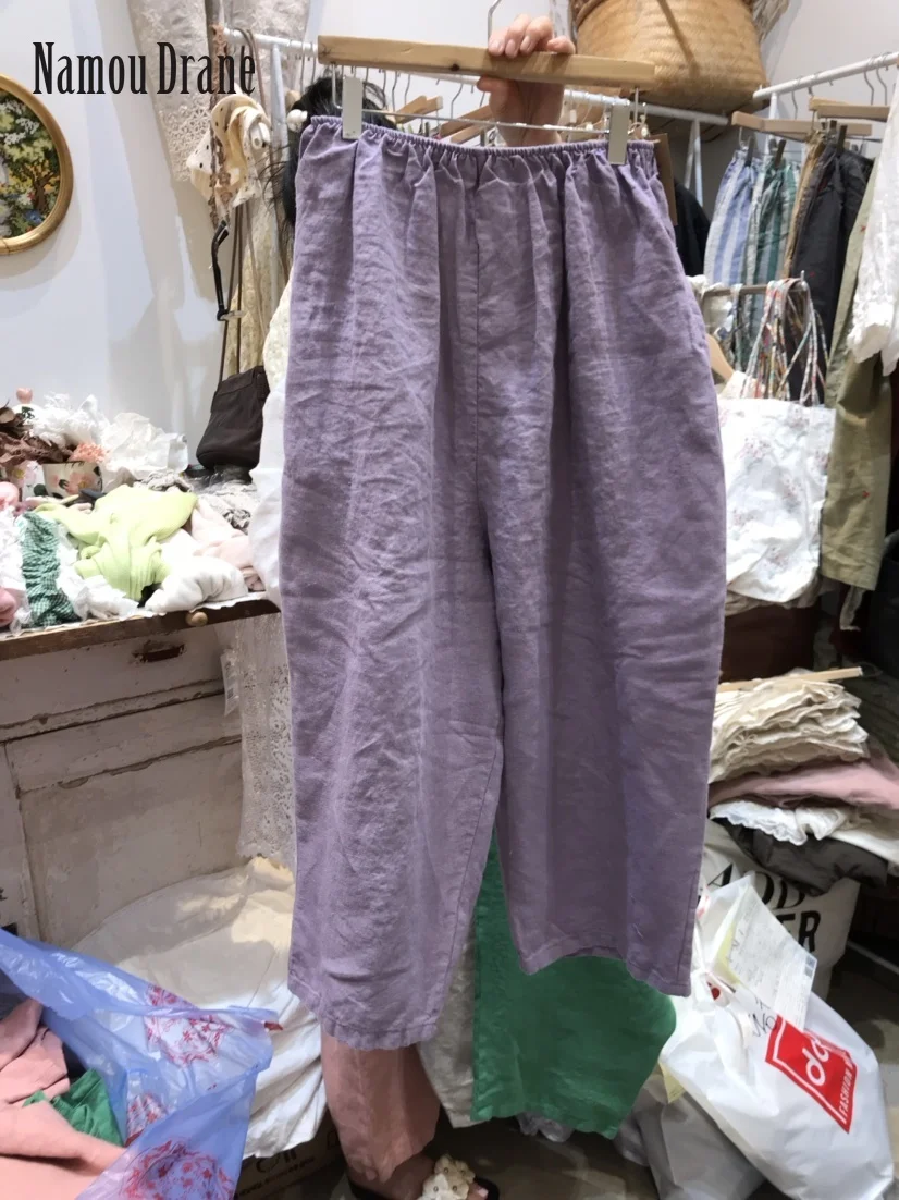 

Женские свободные брюки, свободные широкие брюки в Корейском стиле, лето 2022