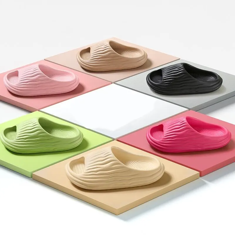 

Super soft indoor household slippers, sandals, cloud slippers, anti-collision