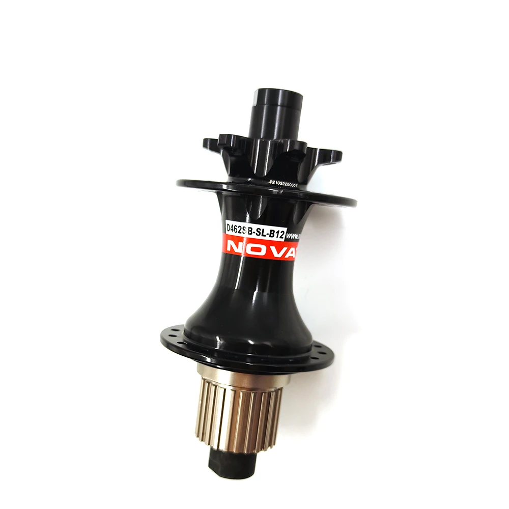 Фото 6 болтов Boost Novatec D462SB-SL-B12 MTB дорожный диск задний концентратор TA Thru Axle 148x12 мм корпус кассеты сталь HG XD MS Microspline Cubos №4
