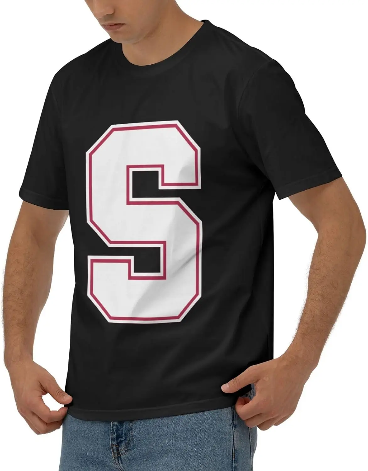 Stanford University Men's 170g Combed Cotton Short Sleeve T-Shirt