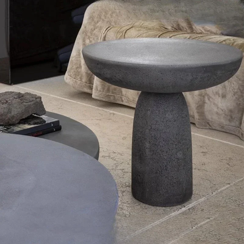 Роскошный кофейный столик в скандинавском стиле Маленький мраморный боковой для