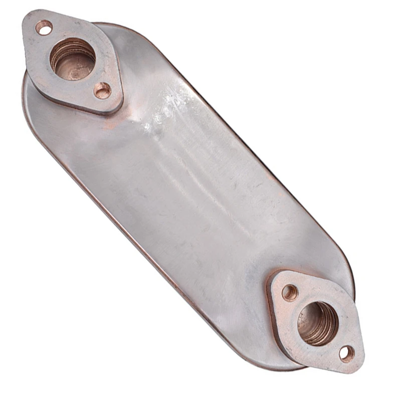 Автомобильный масляный радиатор двигателя как показано на рисунке