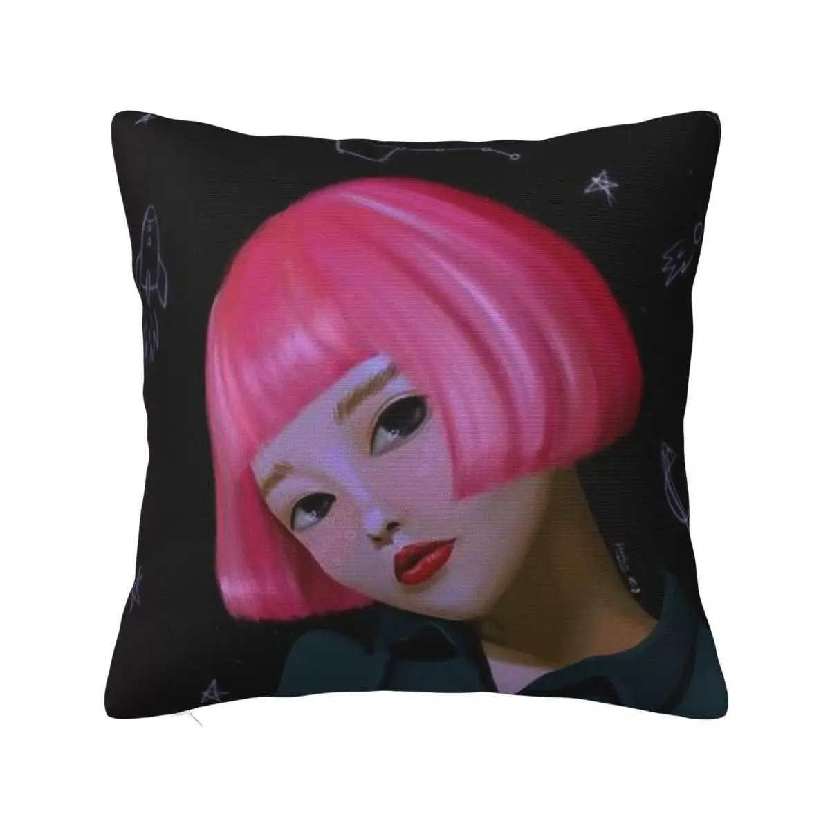 Мне нужно немного пространства, Элизабет каррасо для украшения дома, подушка