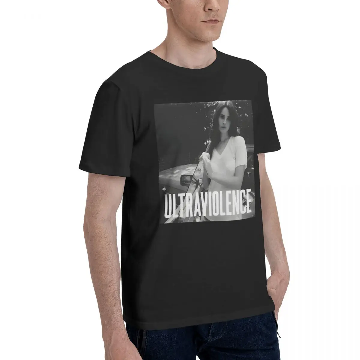 Классные мужские футболки L-Лана Дель Рей забавная футболка с коротким рукавом и