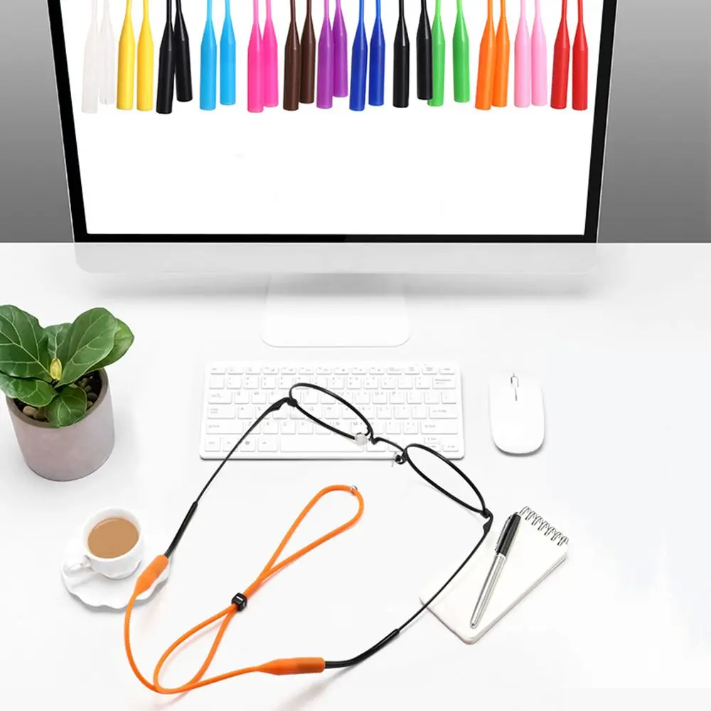 

Glasses Legs Parts Anti-lost String Silicone Sunglasses Ropes Glasses Lanyards Women Eyeglasses Accessories Korean Style Strap