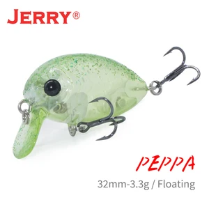 Jerry Peppa Trout Ультралегкая спиннинговая рыболовная приманка микро воблер Crankbait 32 мм 3,3 г пресноводные искусственные приманки