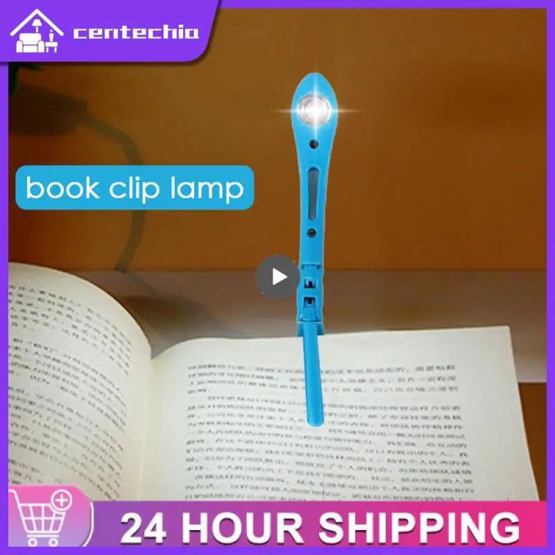 

Clip Book Lights Flexible Multi-color Bookmark Read Light Portable For Notebook Laptop Pc Computer Book Clip Lamp Eye Protection