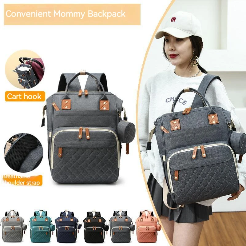 

Mommy Diaper Bags Large Capacity Backpack Mummy Fashion Convenient Travel Nappy Bags Handbag Multi-function Maternity Bags