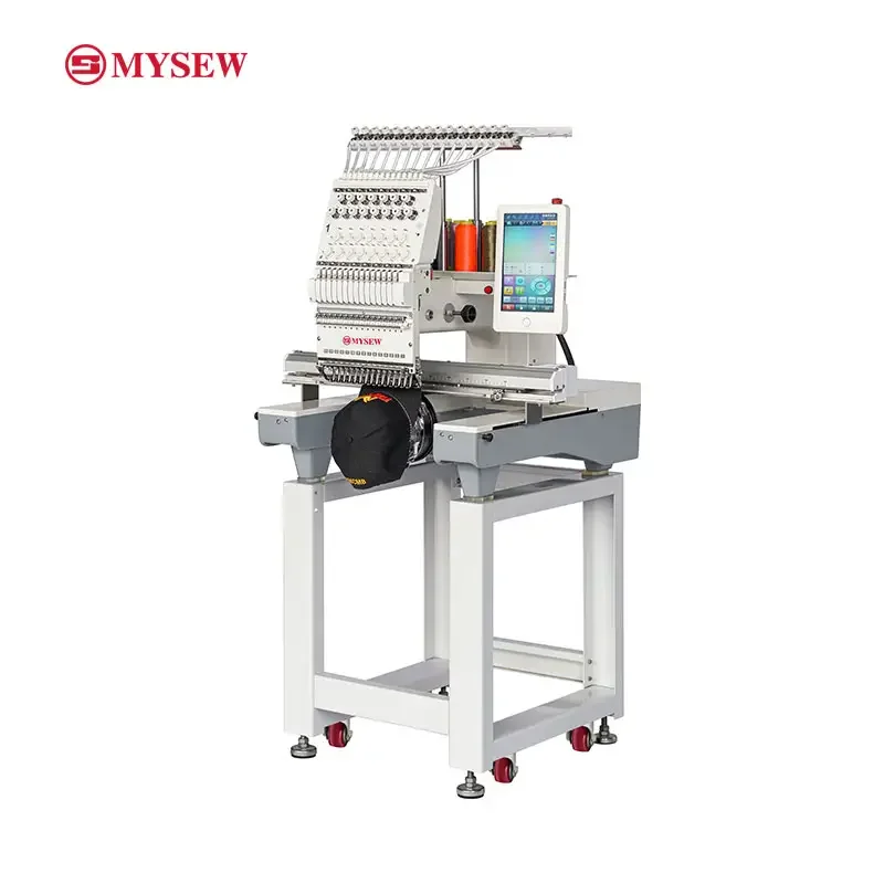 Фото Вышивальная машина MYSEW MFGS1501 (420*510 мм) промышленная высокоскоростная автоматическая одноголовочная 15-ниточная цифровая интеллектуальная компьютеризированная №2
