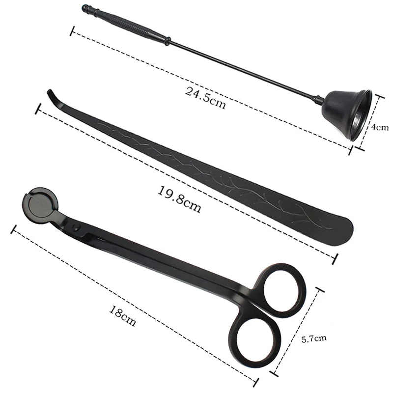 3 шт. триммер для фитилей Домашний Уход современный набор инструментов свечей