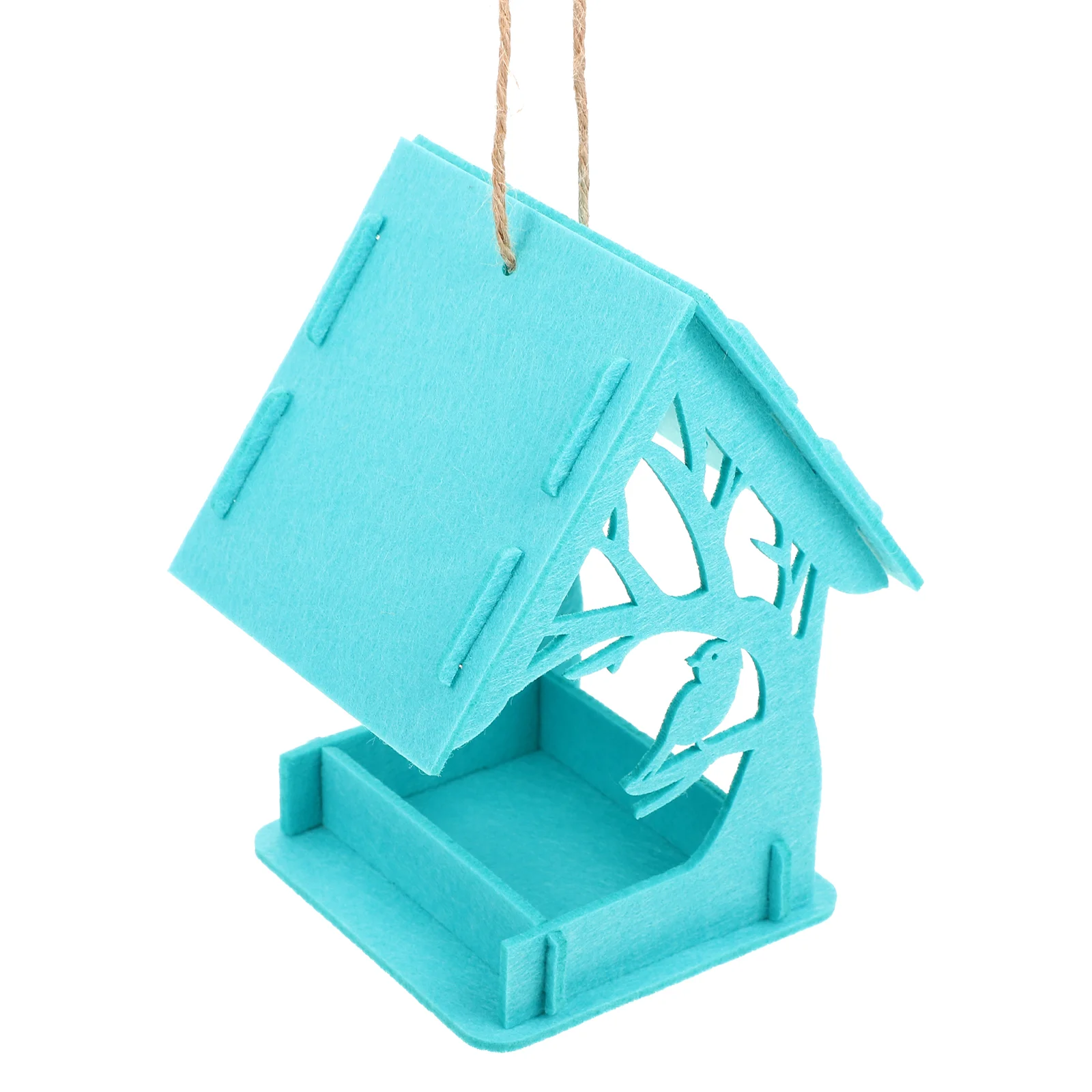 

Bird Feeder Hanging Feeders Wild Box House Garden Outdoor Outside Birds Parrot Breeding Window Hummingbird Wood Tree Duck