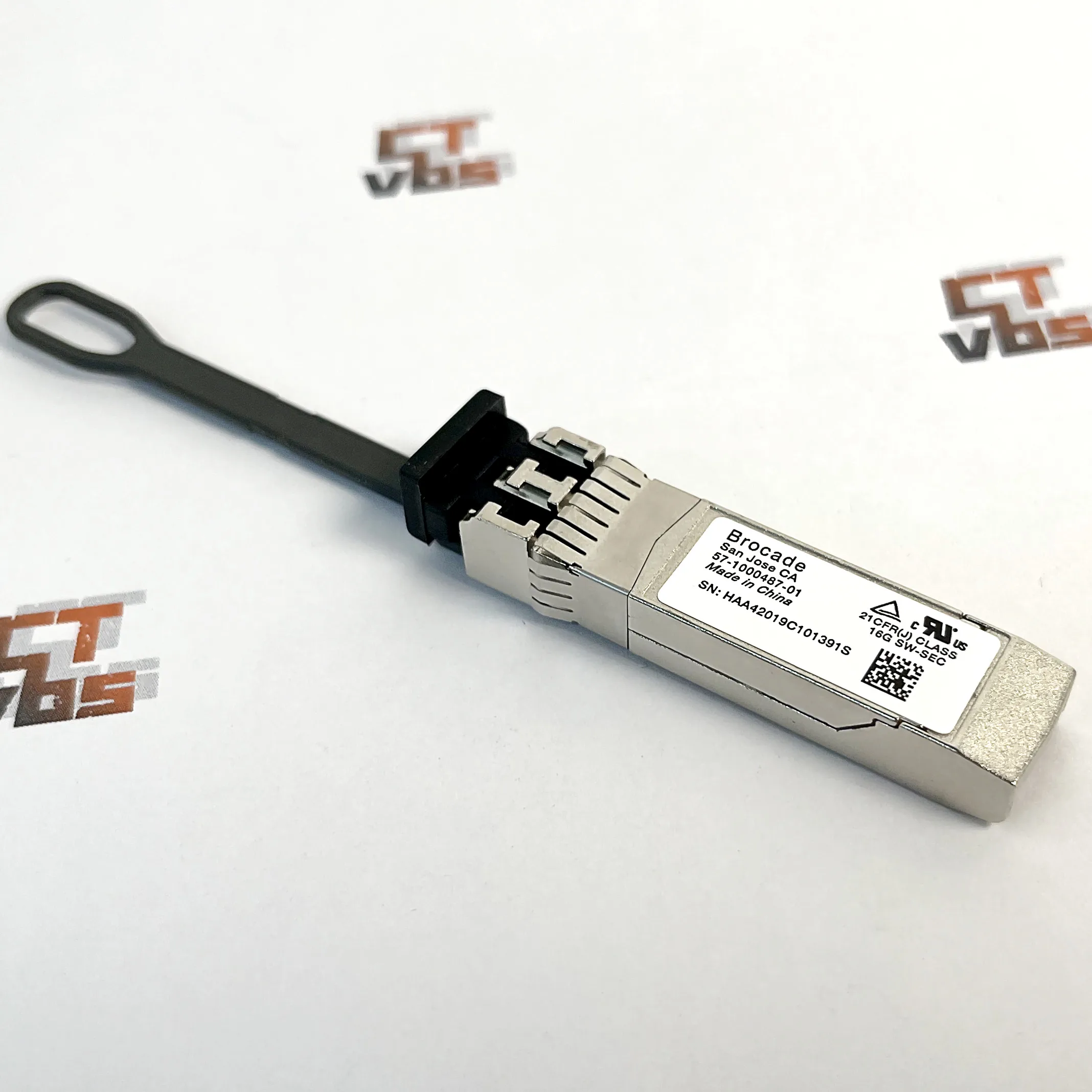 Brocade 16G FC SFP+ 57-1000487-01 SWL XBR-000192/193 16G-SW-SEC 850NM 100M Optical Transceiver Module