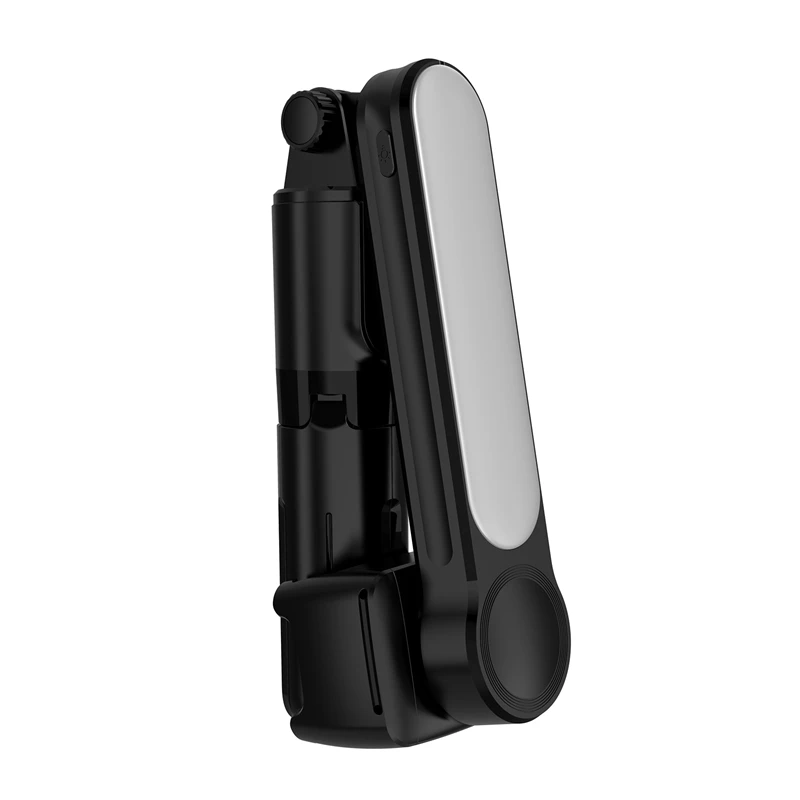 

Wireless Bluetooth Selfie Stick MINI Handheld Stabilizer Extendable Tripod With Fill Light For IOS Android