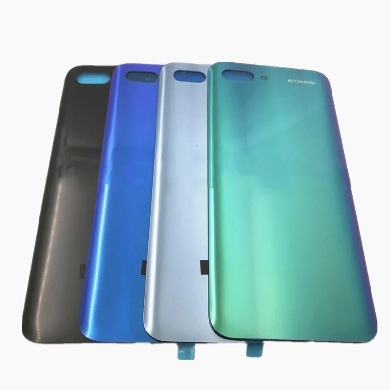 

3D Back Battery Cover Case For Huawei Honor 10 Rear Glass Housing Cover Rear Door Cover with Adhesive Sticker