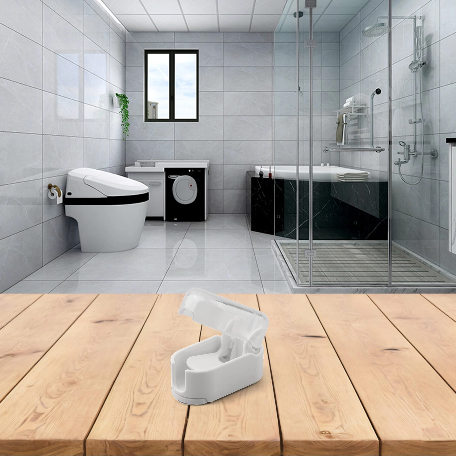 5 шт. держатель для зубных щеток настенный с крышкой чехлы крышка насадки 30 5*23 5*46