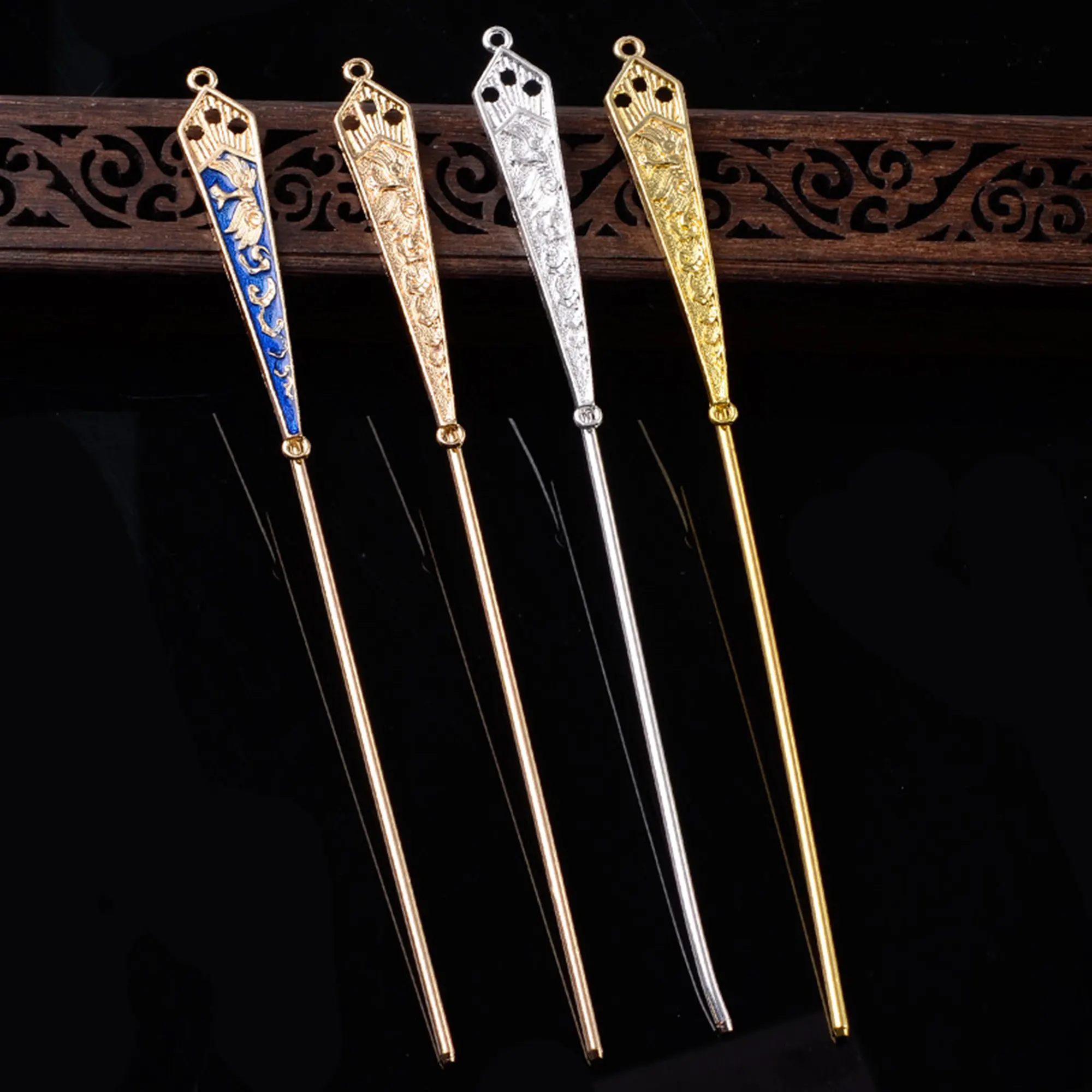 

5 шт./лот древняя ветрозащитная капающая масляная сплав двойная подвесная маркерная печать основная шпилька для волос одно слово «сделай са...