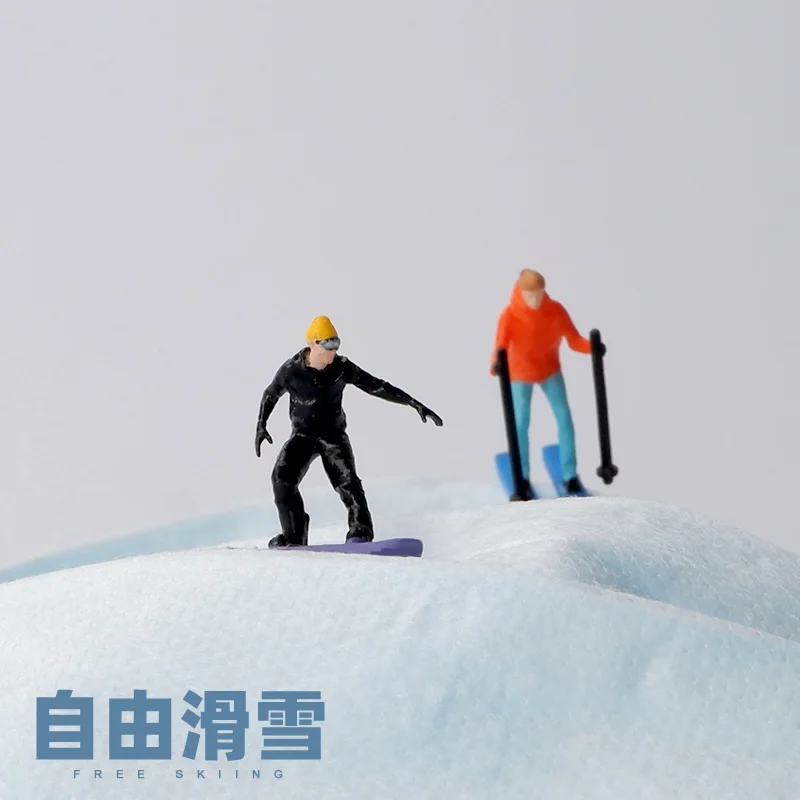 

1: 64 кукла для катания на лыжах в свободном стиле