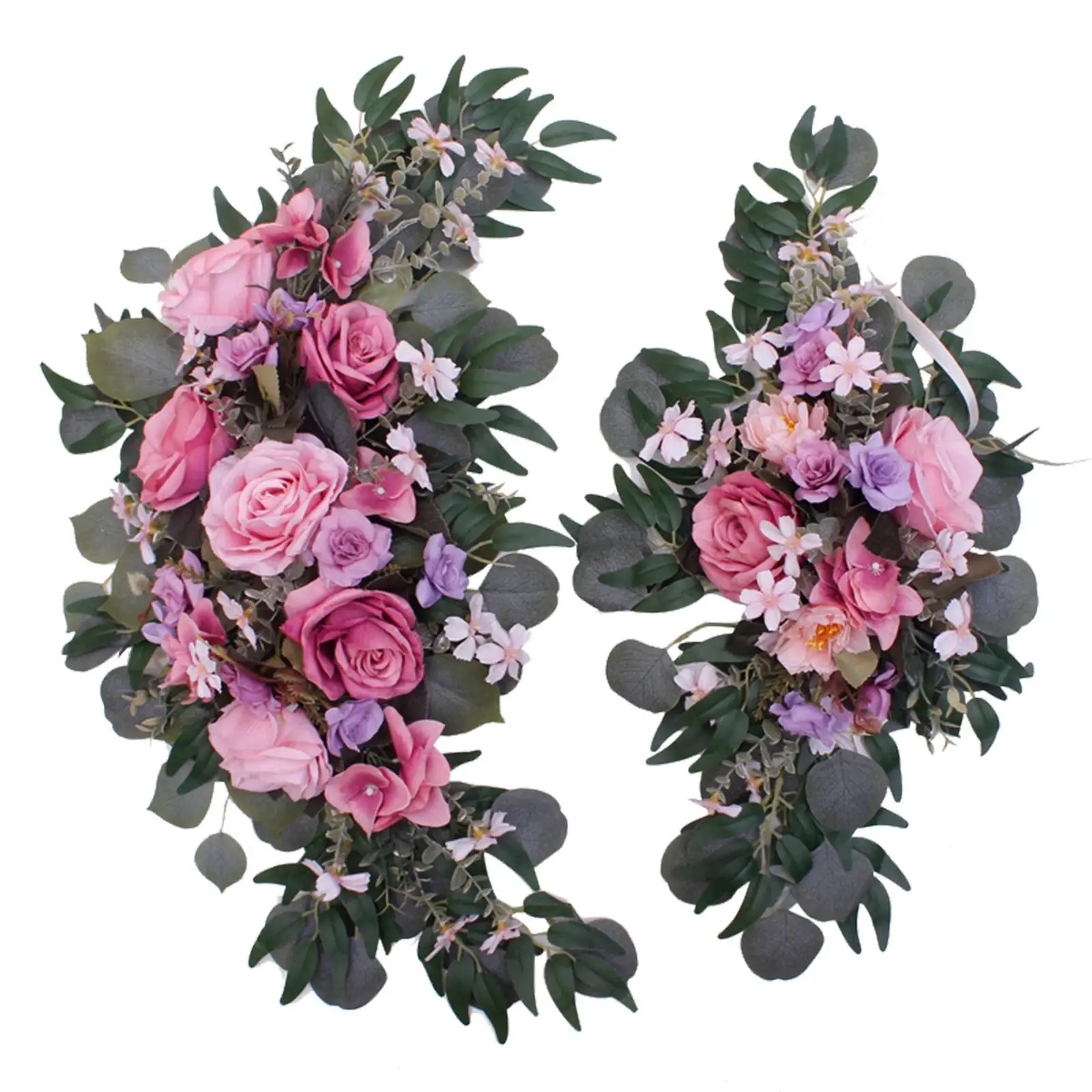 

Шелковая Свадебная арочная гирлянда, декоративные цветы, искусственные цветы, арочный декор, набор искусственных цветов для дня рождения, в...