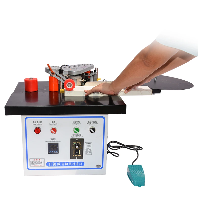 

Automatic woodworking edge banding machine small hand-sealing and furniture repairing machine