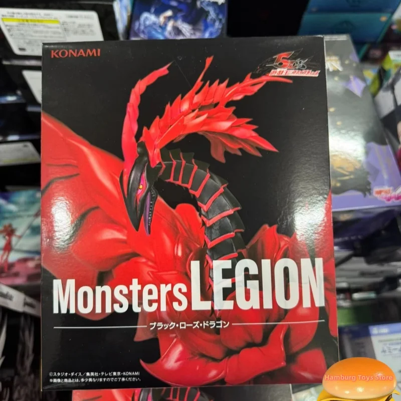 Фото В наличии оригинальный Monster Legion Yu-Gi-Oh! Красный Дракон Арчь Фигурка Аниме ПВХ Модель Коллекционные Игрушки №1