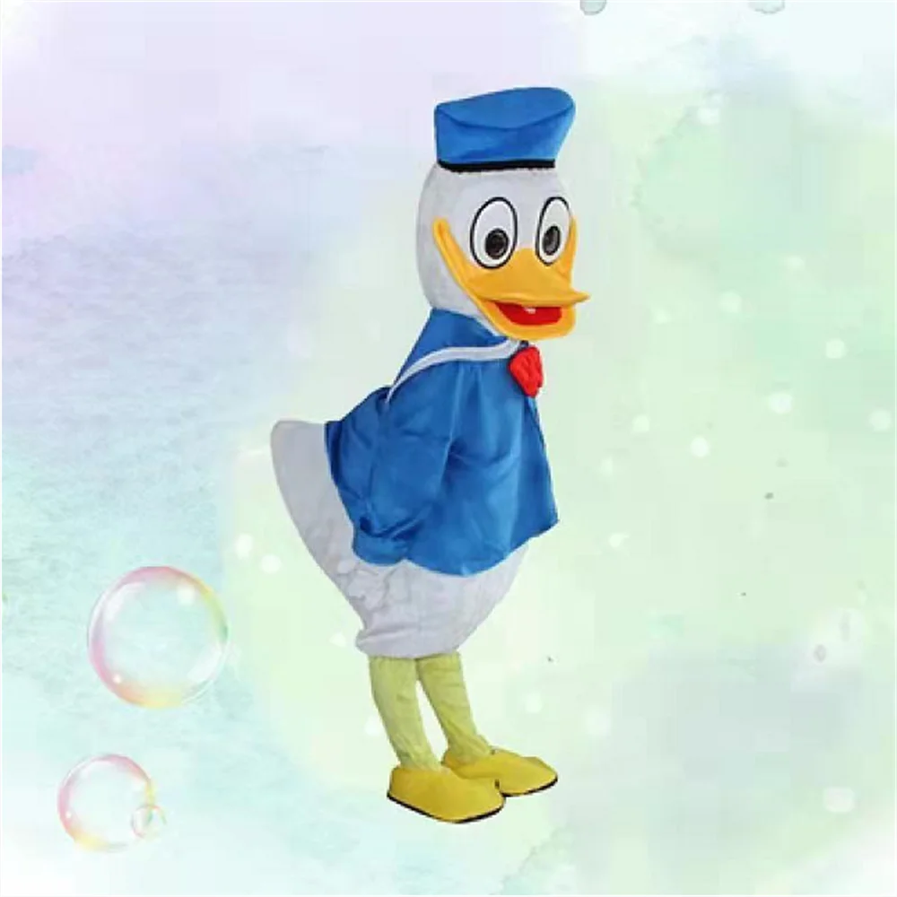 Мультяшный Дональд Дак Унисекс талисман EVA мышь маскарадный костюм ходячий