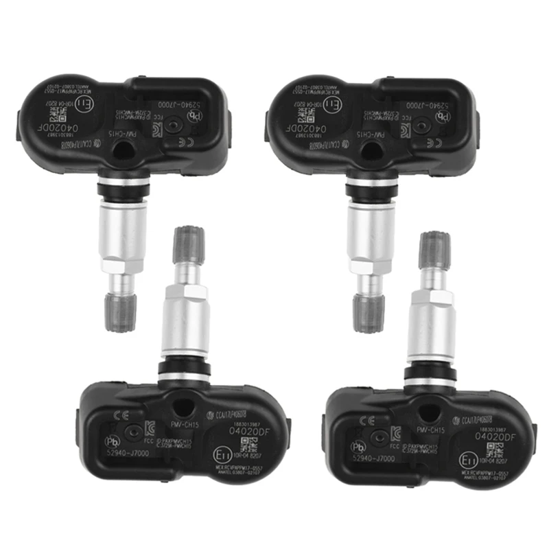 

52940-J7000 TPMS датчик давления в шинах автомобиля 433 МГц 52940J7000 PMV-CH15 PMVCH15 для Kia Ceed продолжить Xceed Forte K3