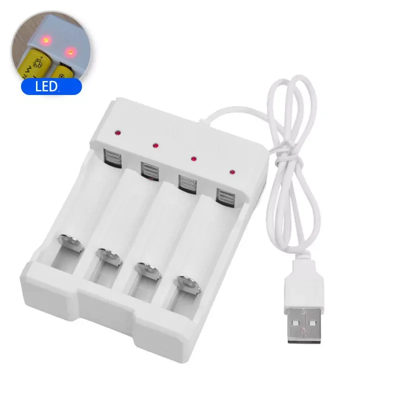 

2023New Output Battery Charger For AA / AAA Battery Universal Rechargeable Battery Quick Charge Adapter Battery Charging Tools