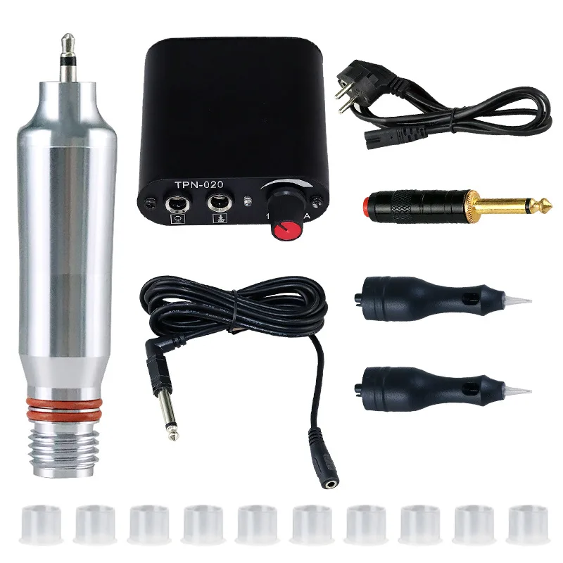 

Smart eyebrow tattoo short pen set mini tattoo power set eyebrow and eyeliner tattoo and embroidery all-in-one machine tattoo