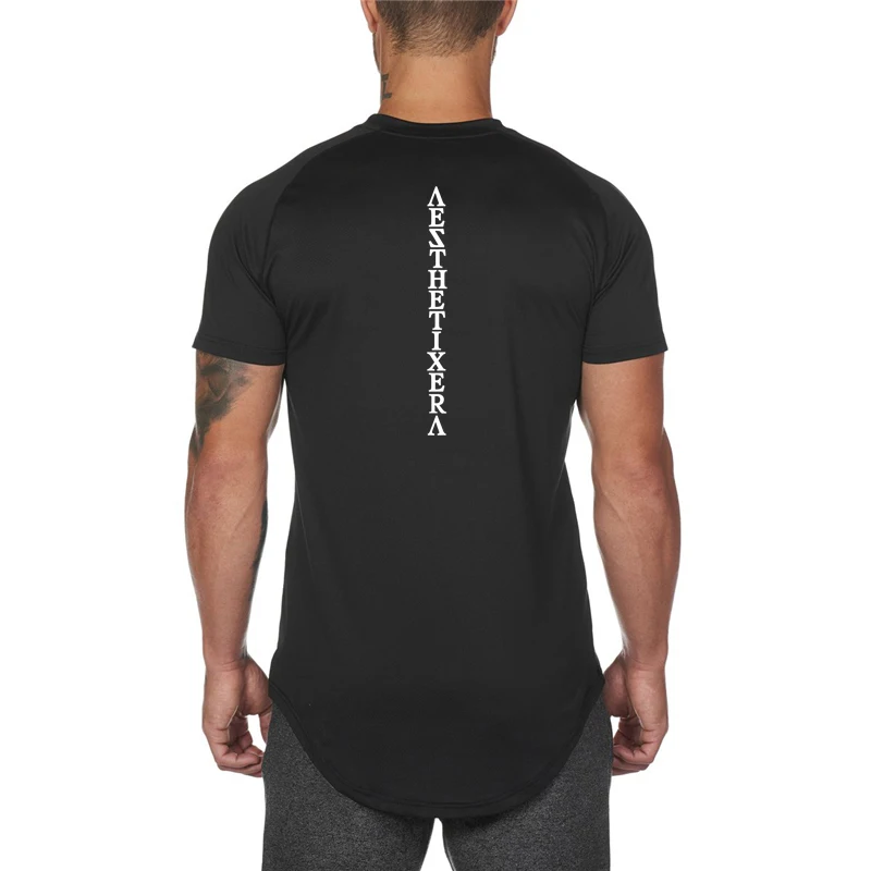

Summer Quick Dry Breathable Sports T-shirt Men's Running Training Short Sleeve