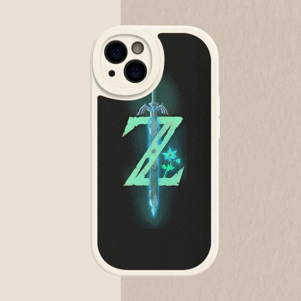 Чехол для телефона Z-Zelda из жесткой кожи iPhone 16 15 14 13 12 Mini 11 Pro Max Xs X Xr 7 8 Plus Fundas