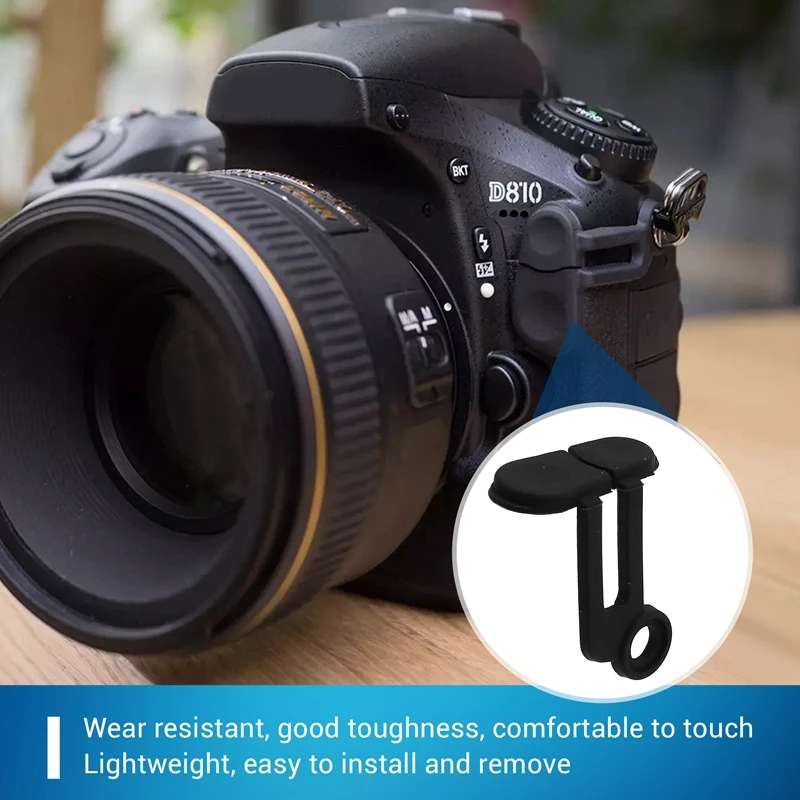 2 шт. Затвор кабель Крышка для Nikon D800 D800E D810 Flash Terminal кожаный чехол разъем крышка