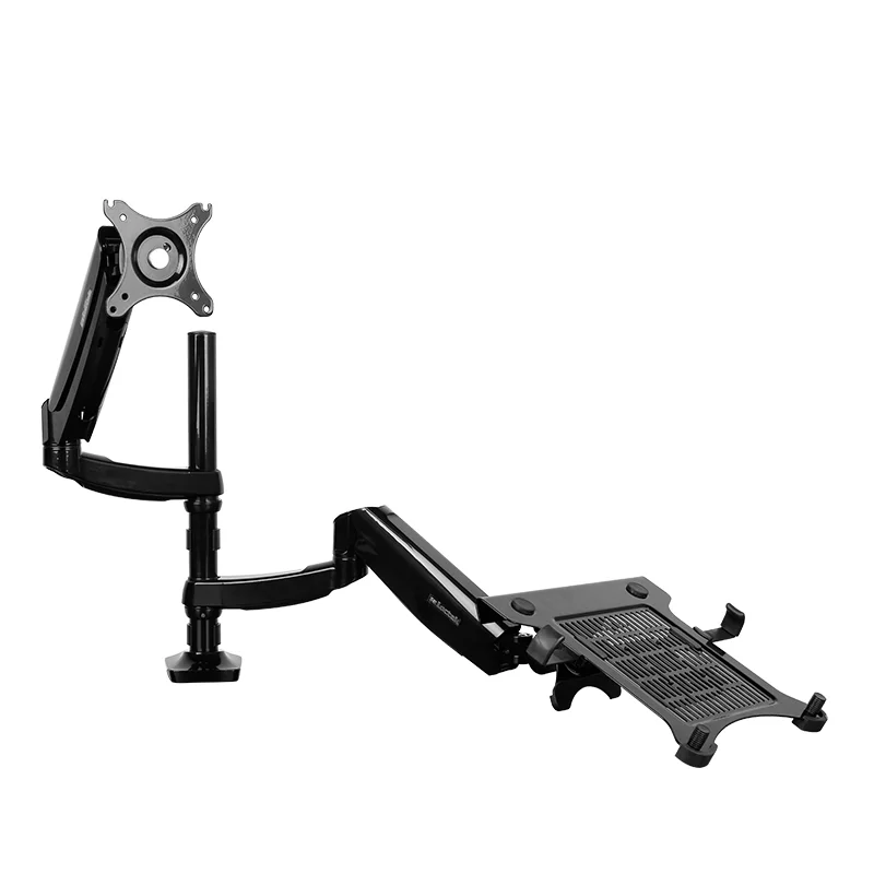 Loctek D5F2 кронштейн для ноутбука двойного использования + держатель монитора с